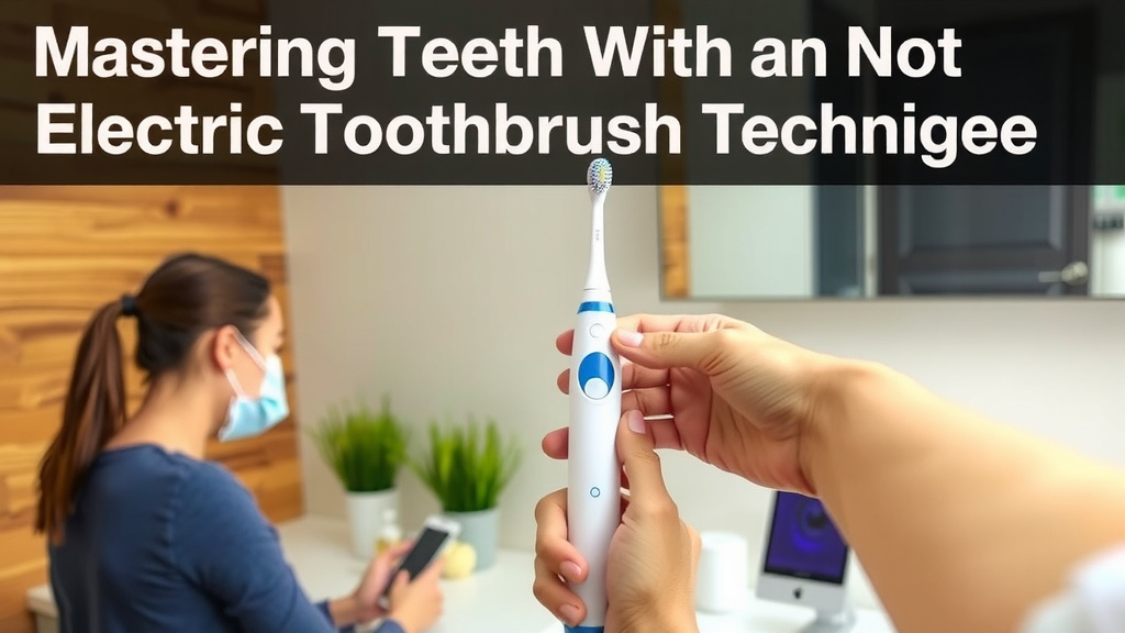 Mastering Your Electric Toothbrush Technique