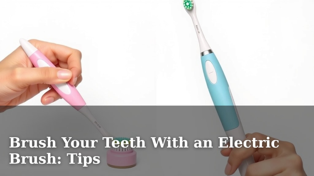 Brush Your Teeth With an Electric Brush: Tips
