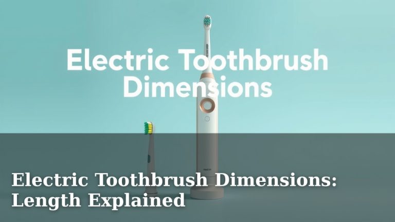 Electric Toothbrush Dimensions: Length Explained