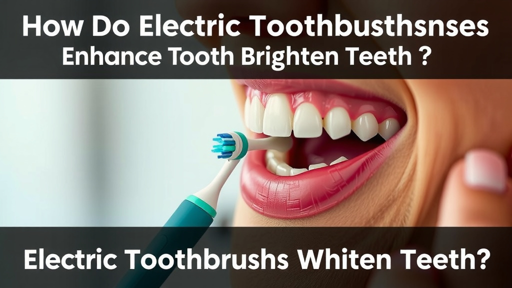 How Electric Toothbrushes Enhance Tooth Brightness