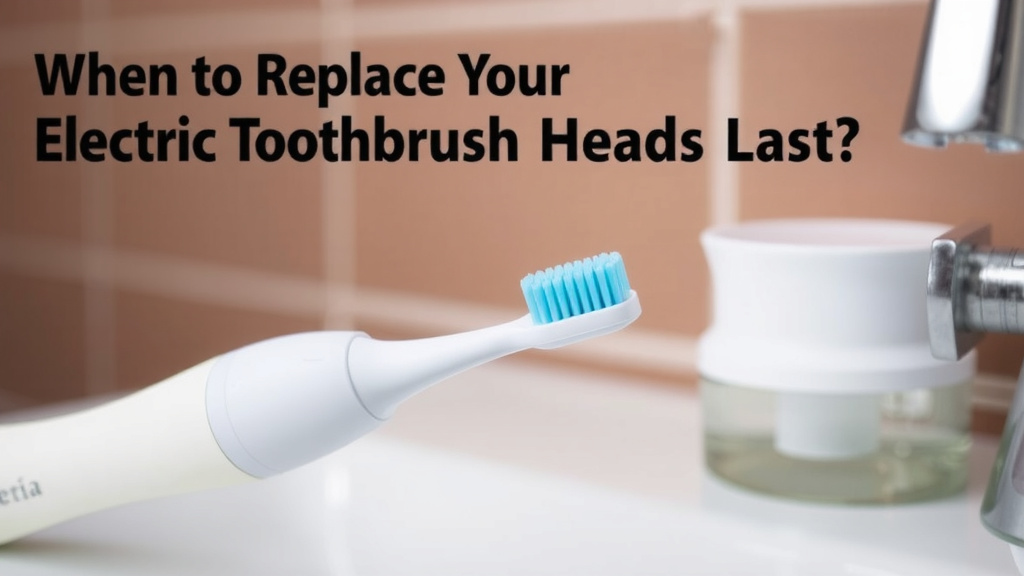 When to Replace Your Electric Toothbrush Head