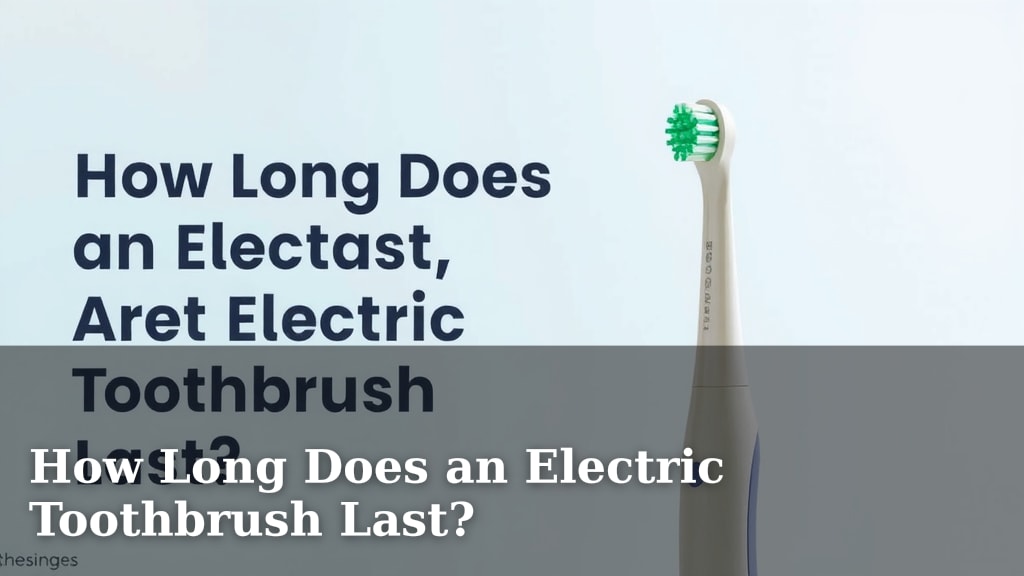 How Long Does an Electric Toothbrush Last?