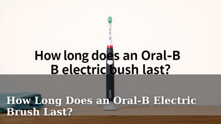 How Long Does an Oral-B Electric Brush Last?