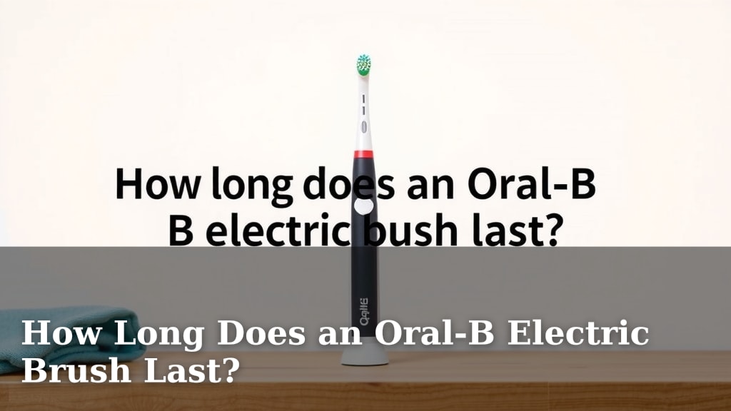 How Long Does an Oral-B Electric Brush Last?