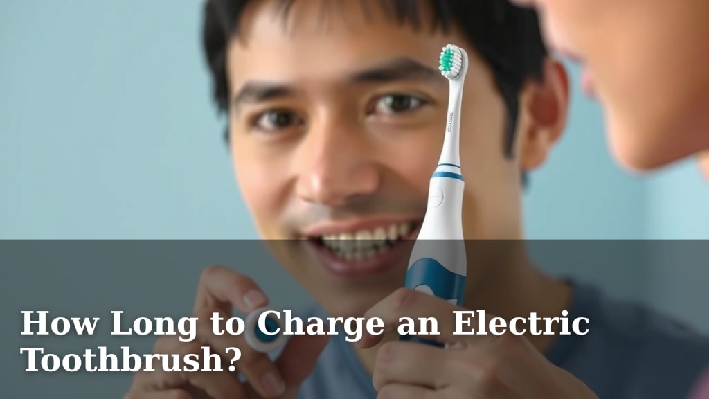 How Long to Charge an Electric Toothbrush?