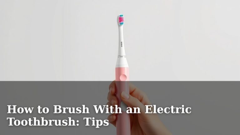 How to Brush With an Electric Toothbrush: Tips