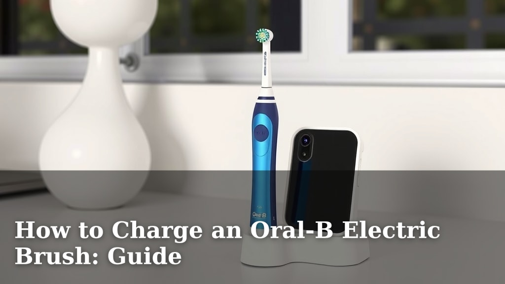 How to Charge an Oral-B Electric Brush: Guide