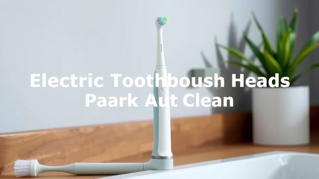 Keeping Your Electric Toothbrush Heads Sparkling Clean