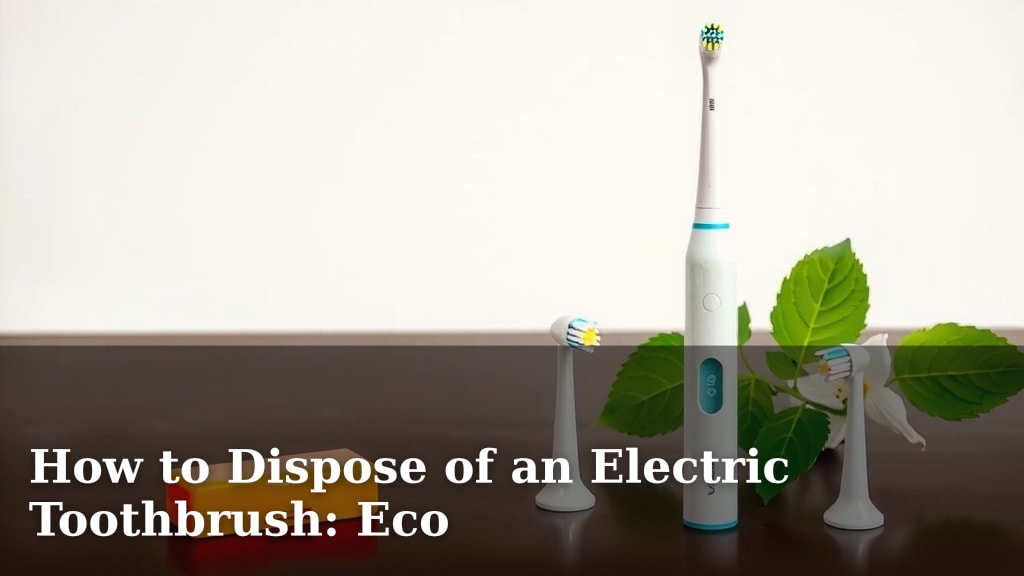 How to Dispose of an Electric Toothbrush: Eco