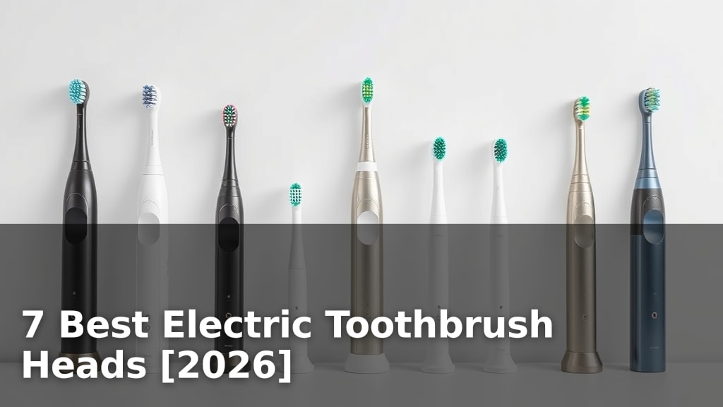 7 Best Electric Toothbrush Heads [2026]