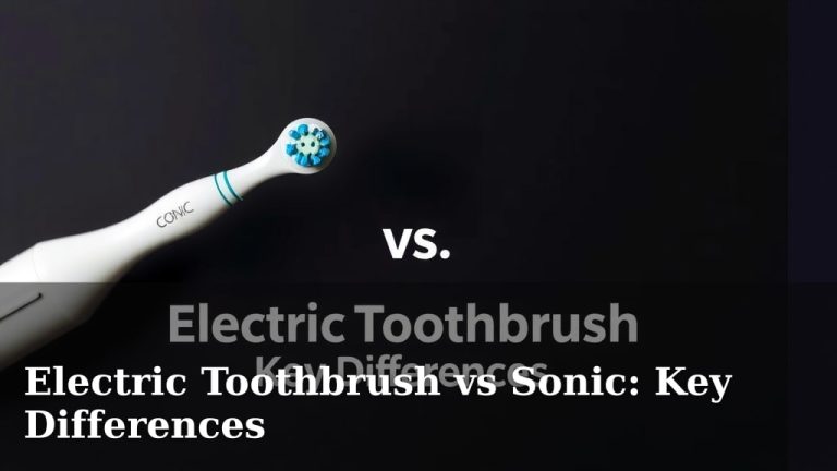 Electric Toothbrush vs Sonic: Key Differences