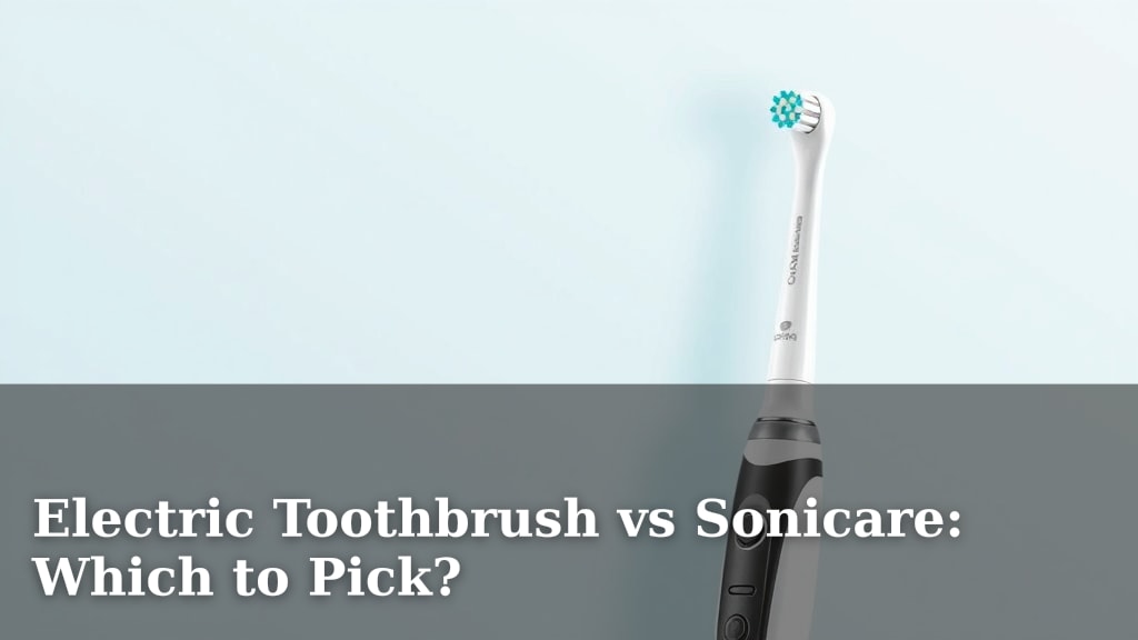 Electric Toothbrush vs Sonicare: Which to Pick?