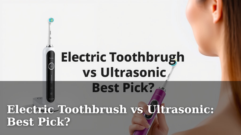 Electric Toothbrush vs Ultrasonic: Best Pick?
