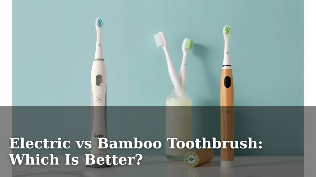 Electric vs Bamboo Toothbrush: Which Is Better?