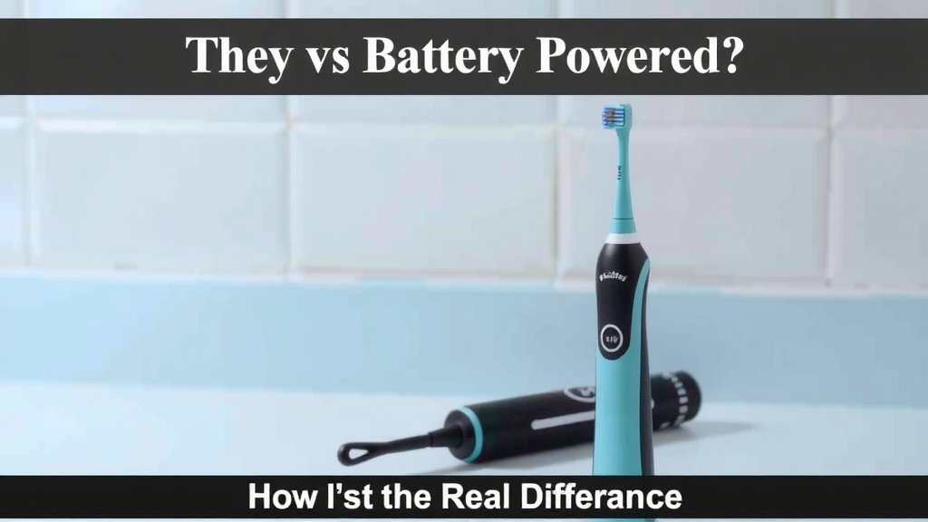 Electric vs. Battery-Powered Toothbrushes: What's the Real Difference?
