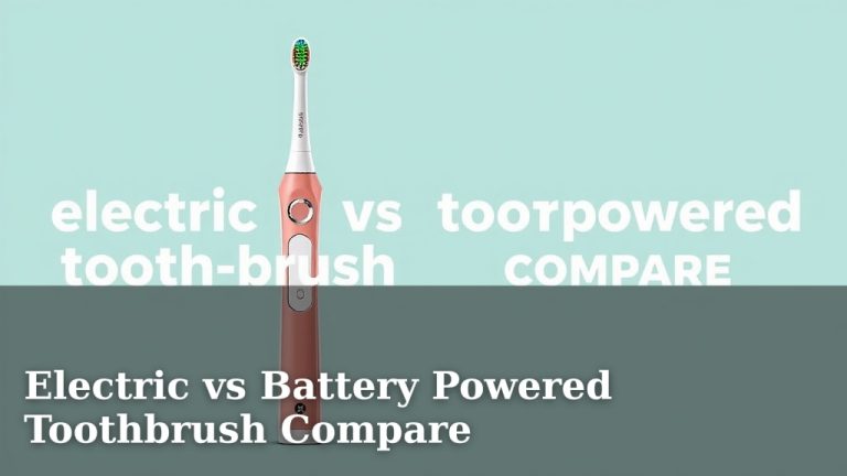 Electric vs Battery Powered Toothbrush Compare