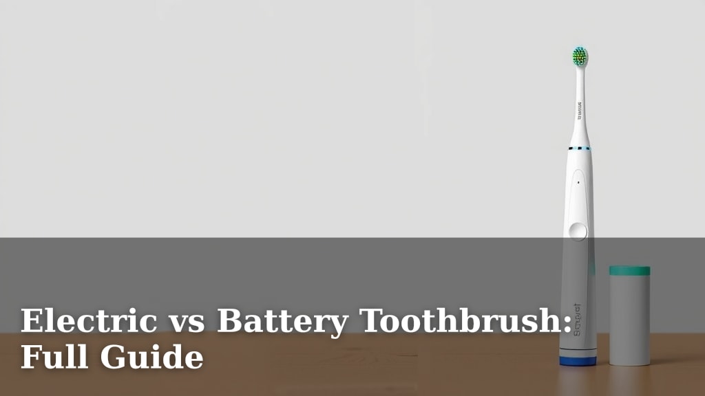 Electric vs Battery Toothbrush: Full Guide