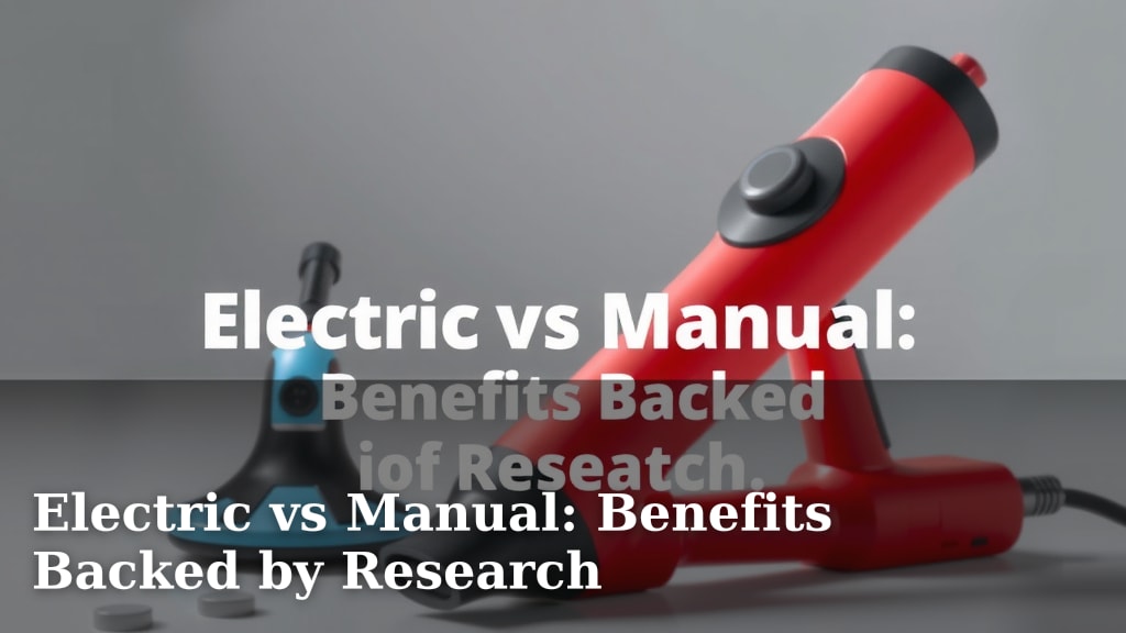 Electric vs Manual: Benefits Backed by Research