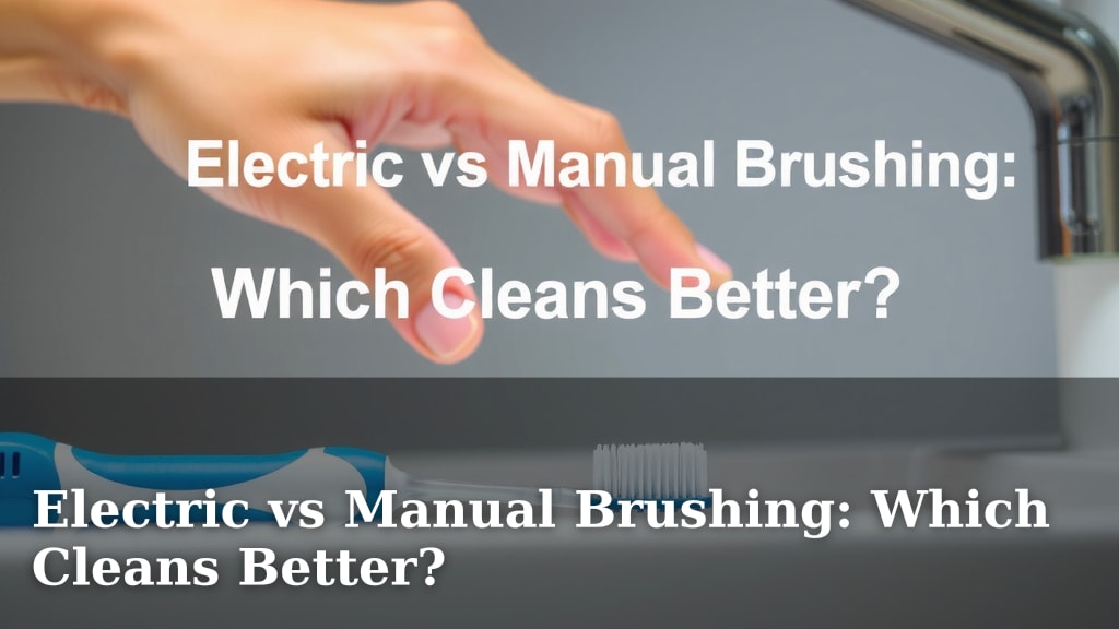 Electric vs Manual Brushing: Which Cleans Better?