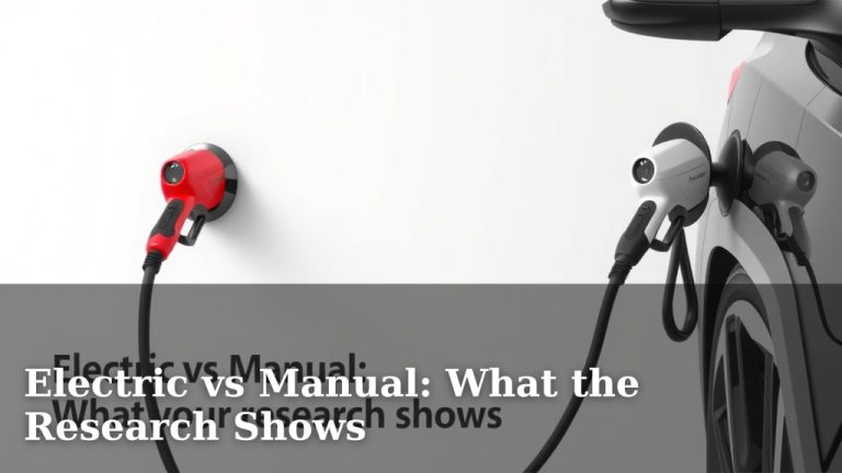 Electric vs Manual: What the Research Shows