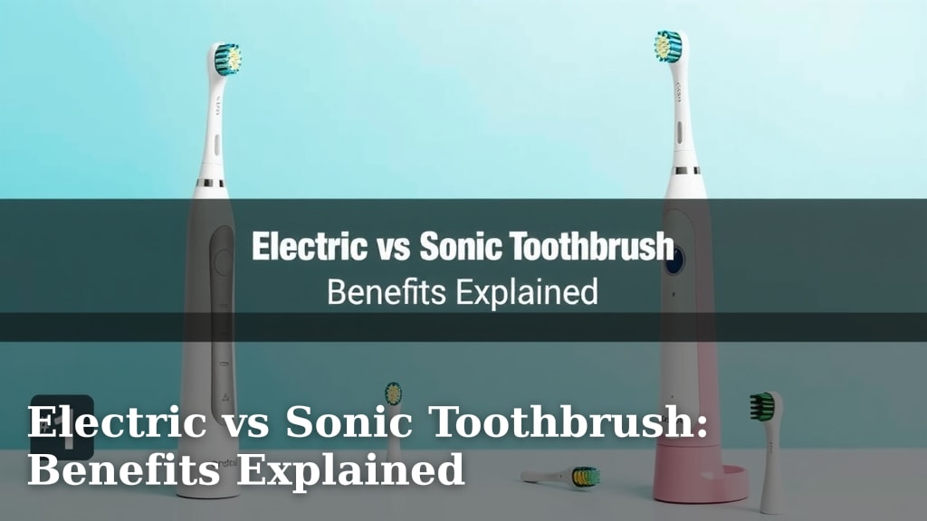 Electric vs Sonic Toothbrush: Benefits Explained