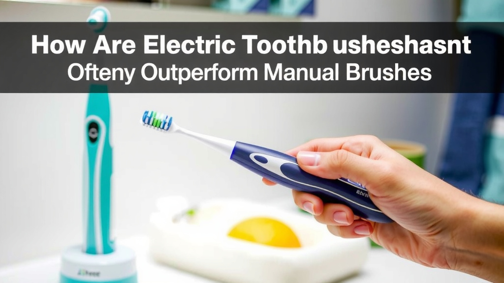 Why Electric Toothbrushes Often Outperform Manual Brushes