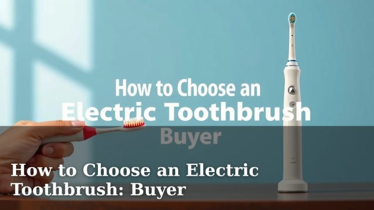 How to Choose an Electric Toothbrush: Buyer