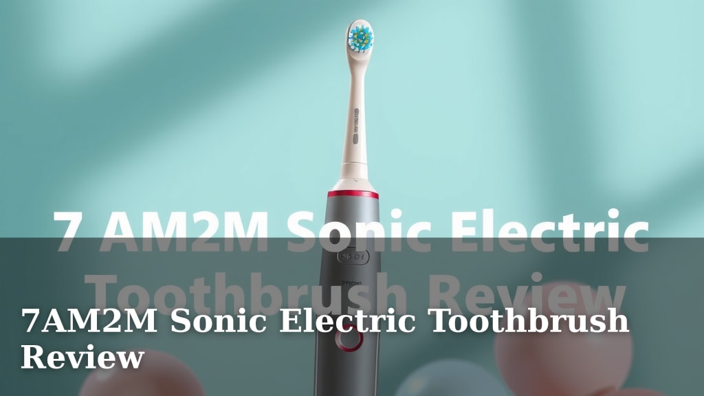 7AM2M Sonic Electric Toothbrush Review