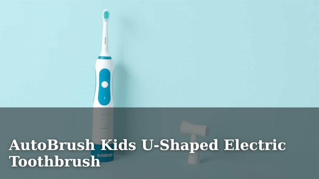 AutoBrush Kids U-Shaped Electric Toothbrush