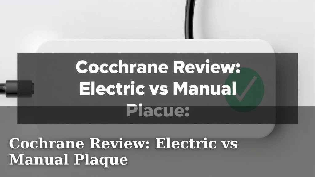 Cochrane Review: Electric vs Manual Plaque