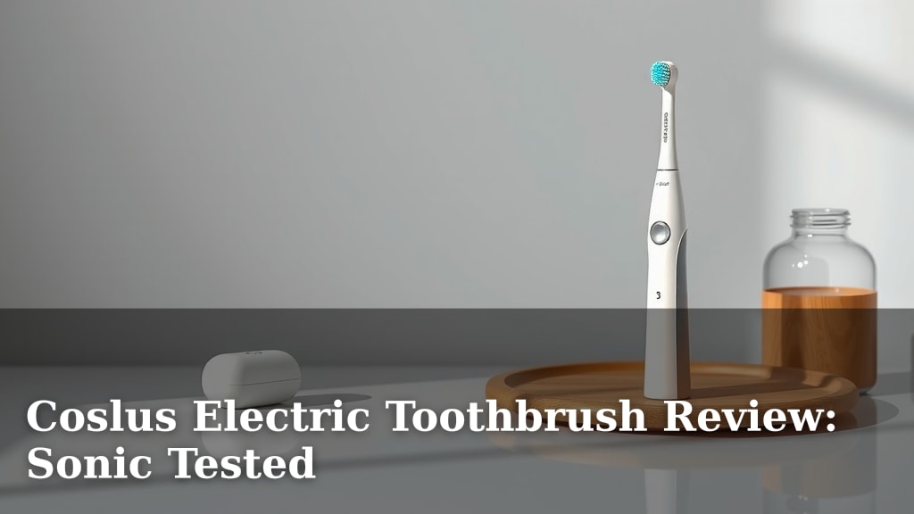 Coslus Electric Toothbrush Review: Sonic Tested