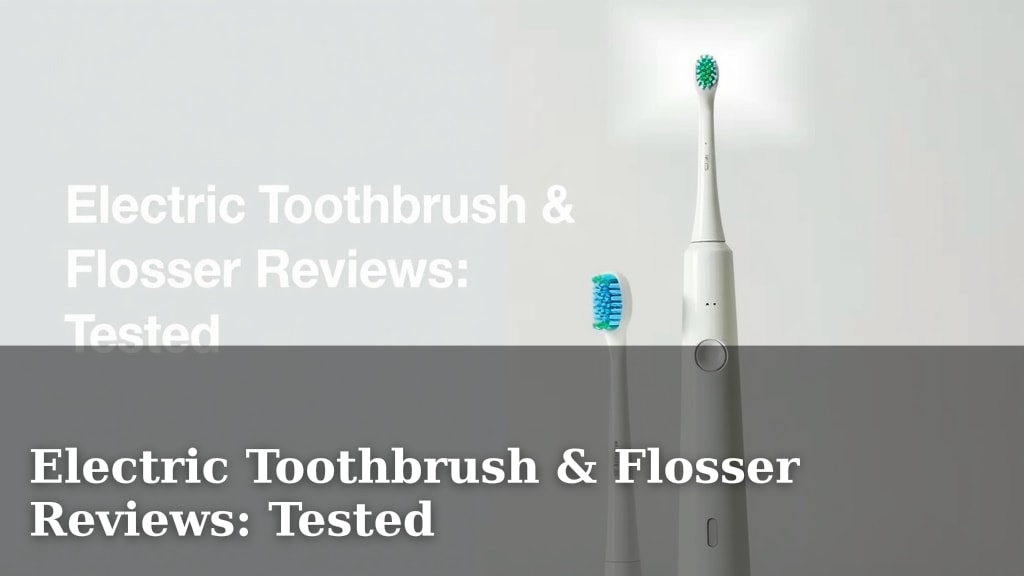 Electric Toothbrush & Flosser Reviews: Tested