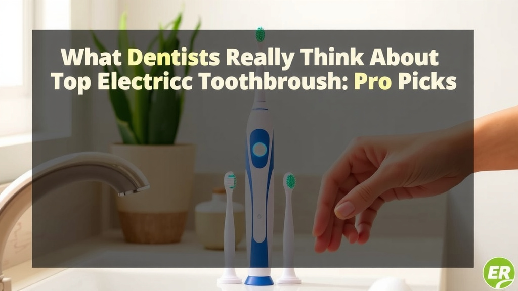 What Dentists Really Think About Top Electric Toothbrushes