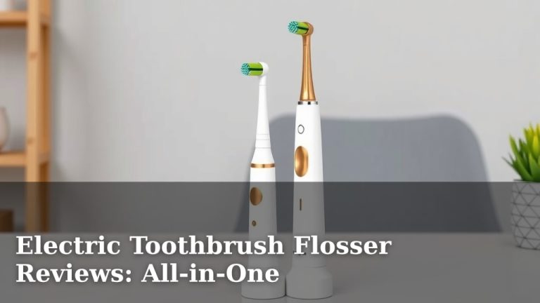 Electric Toothbrush Flosser Reviews: All-in-One