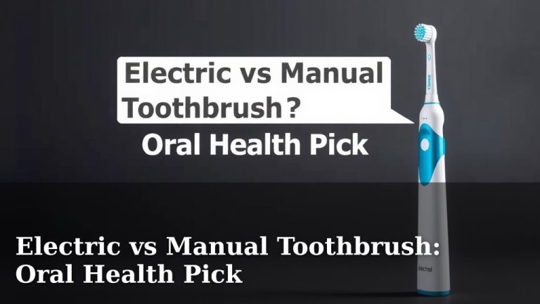 Electric vs Manual Toothbrush: Oral Health Pick