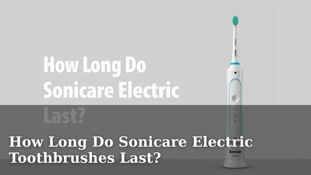 How Long Do Sonicare Electric Toothbrushes Last?