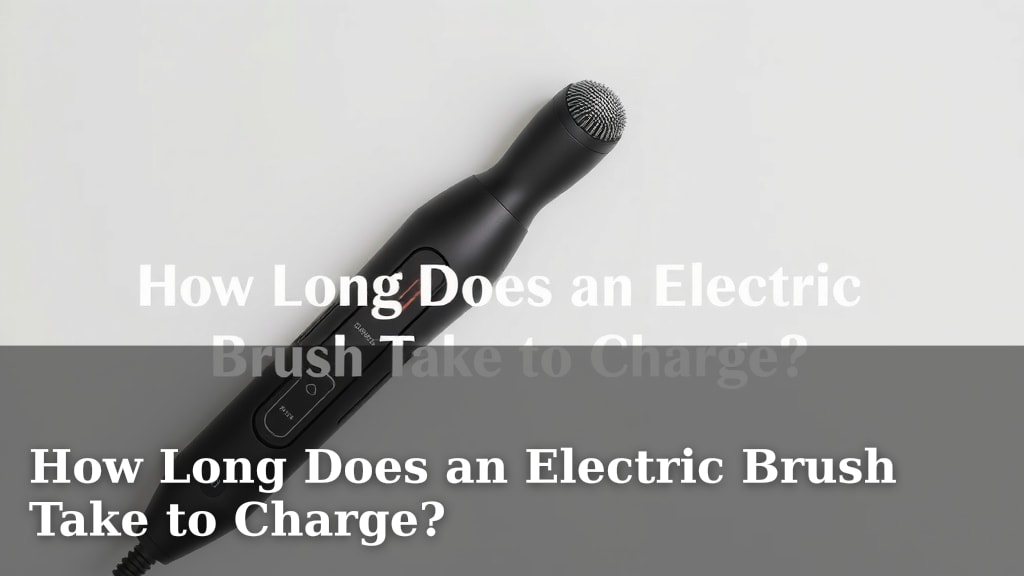 How Long Does an Electric Brush Take to Charge?