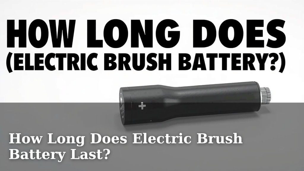 How Long Does Electric Brush Battery Last?