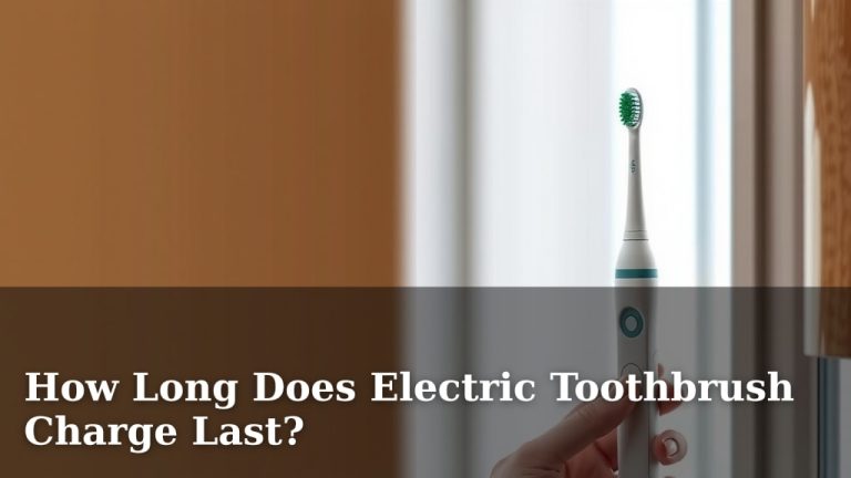 How Long Does Electric Toothbrush Charge Last?