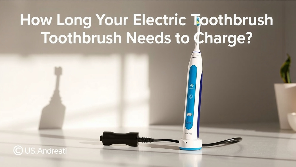 How Long Your Electric Toothbrush Needs to Charge