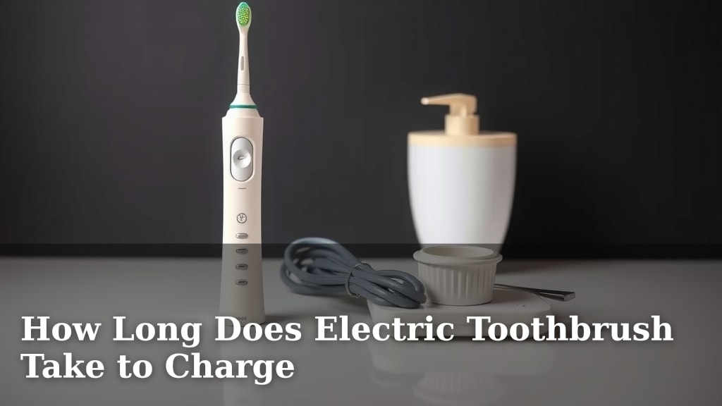How Long Does Electric Toothbrush Take to Charge