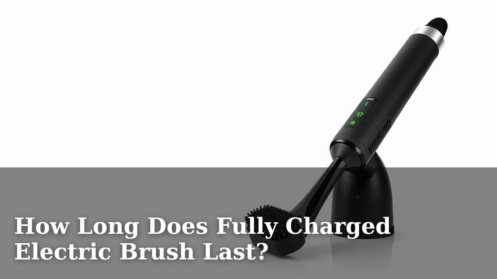 How Long Does Fully Charged Electric Brush Last?