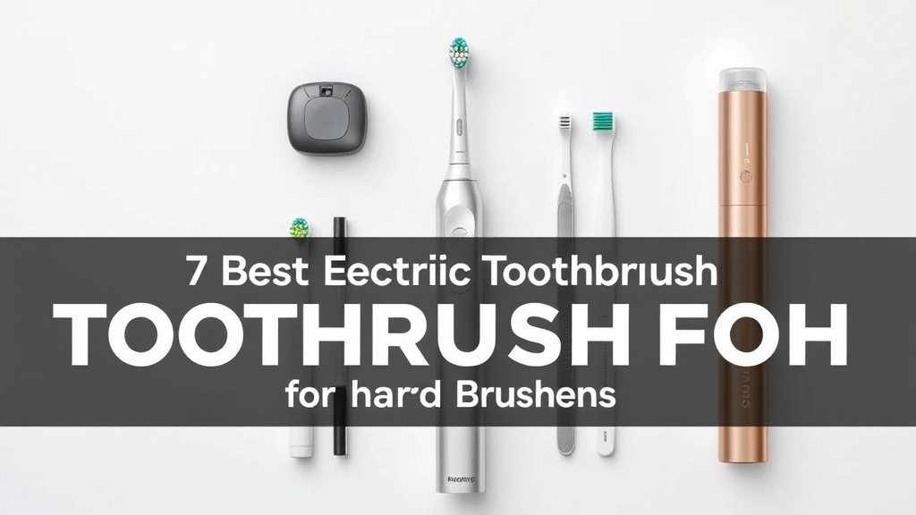7 Best Electric Toothbrush For Hard Brushers [2026]