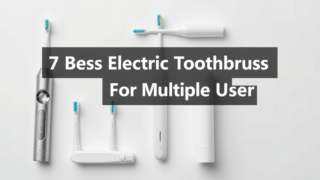 7 Best Electric Toothbrush For Multiple Users [2026]