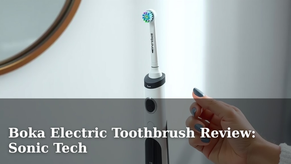 Boka Electric Toothbrush Review: Sonic Tech
