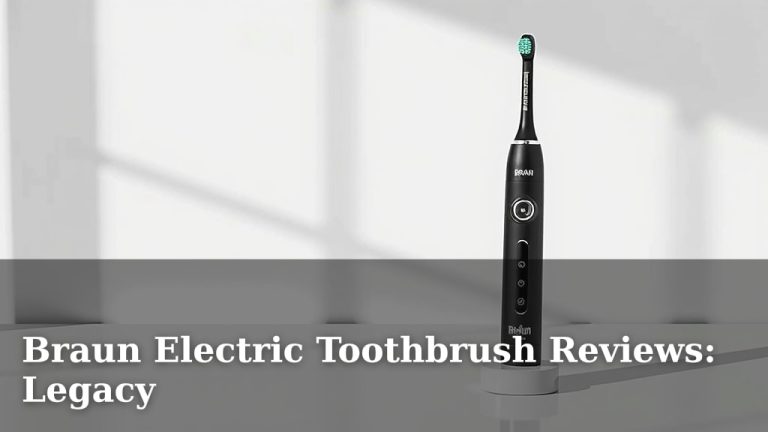 Braun Electric Toothbrush Reviews: Legacy