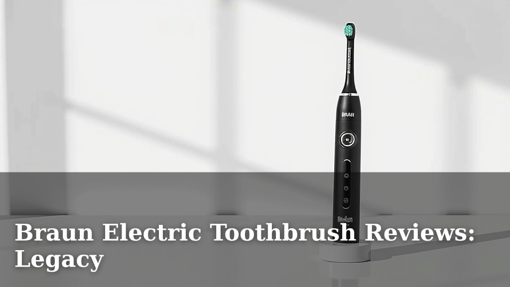 Braun Electric Toothbrush Reviews: Legacy