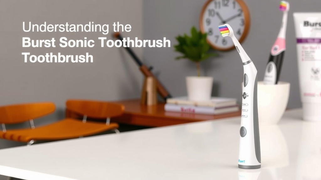 Understanding the Burst Sonic Electric Toothbrush