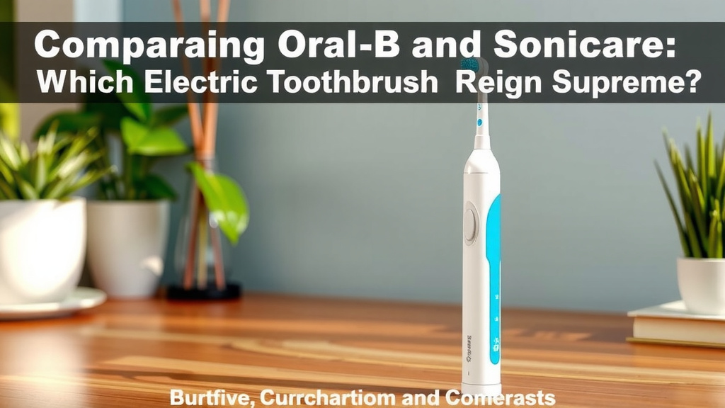Comparing Oral-B and Sonicare: Which Electric Toothbrush Reigns Supreme?