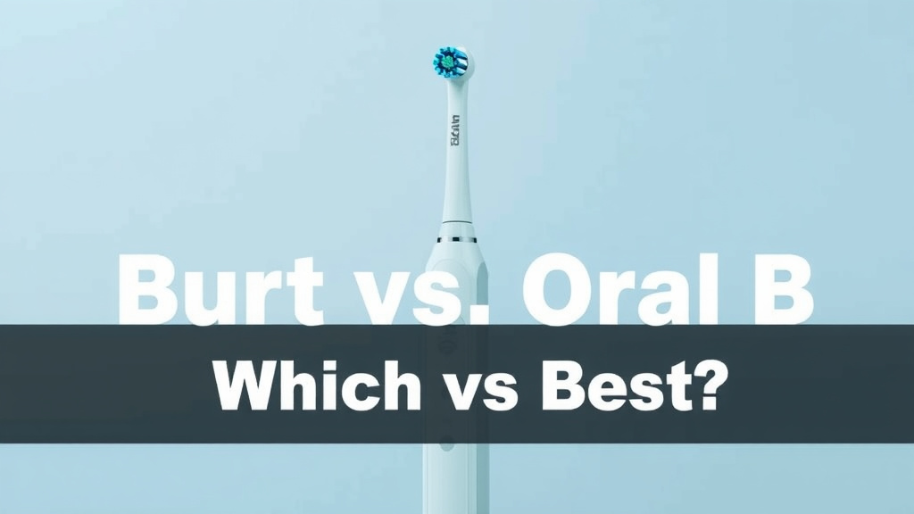 Burst vs Oral B Electric Toothbrush: Which is Best